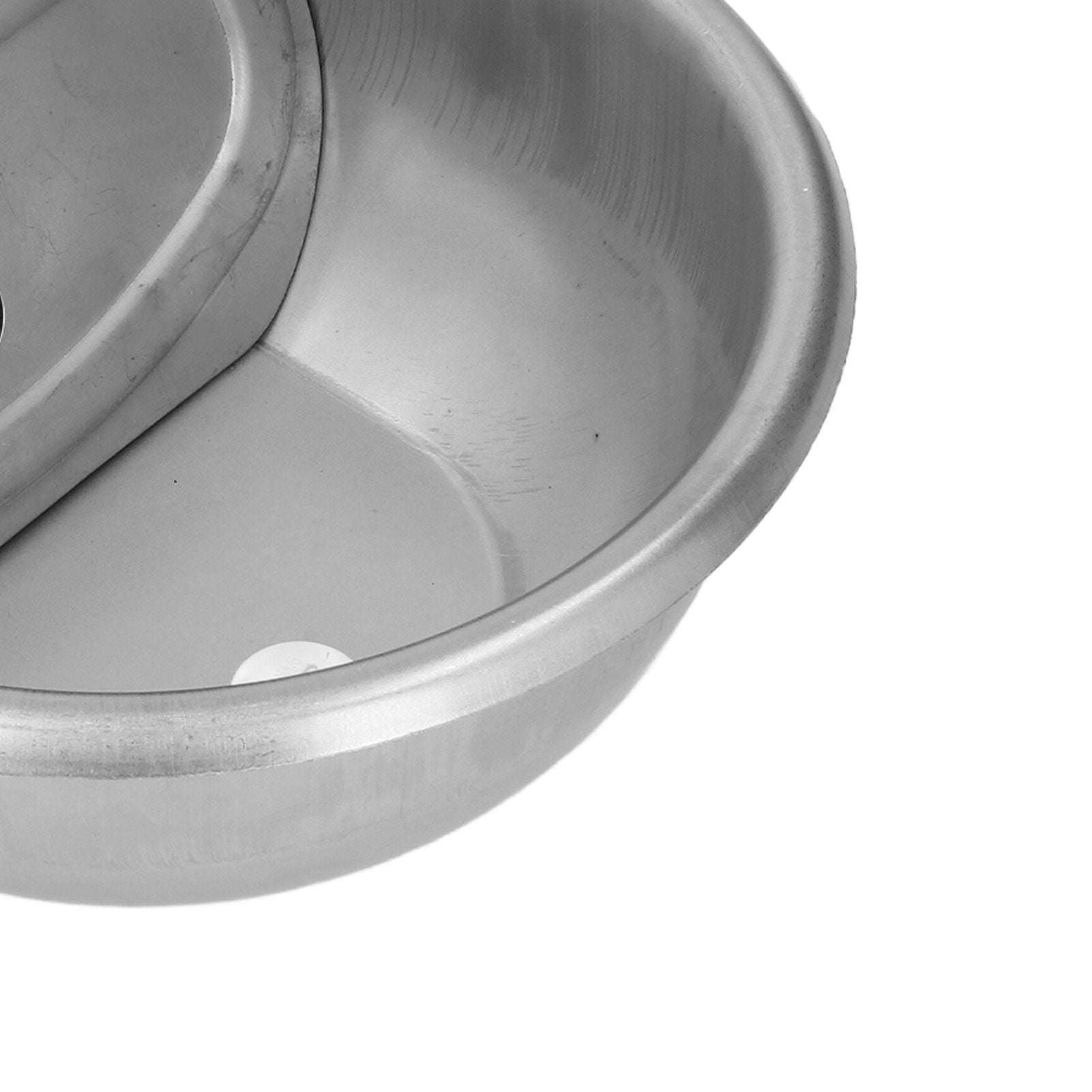 Cow Drinking Bowl Stainless Steel Automatic Water Feeder Livestock Water Drinker Bowl Float Ball Clamshell