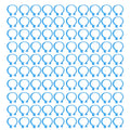 100Pcs Poultry Foot Ring Chicken Bird Duck Identification Leg Bands Open Type Buckle Chicken Ankle Rings Blue 18mm