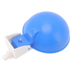 10PCS G1/8 Male Thread Chicken Waterer Cup Thicken Automatic Poultry Water Feeding Equipment for Quails Birds Blue