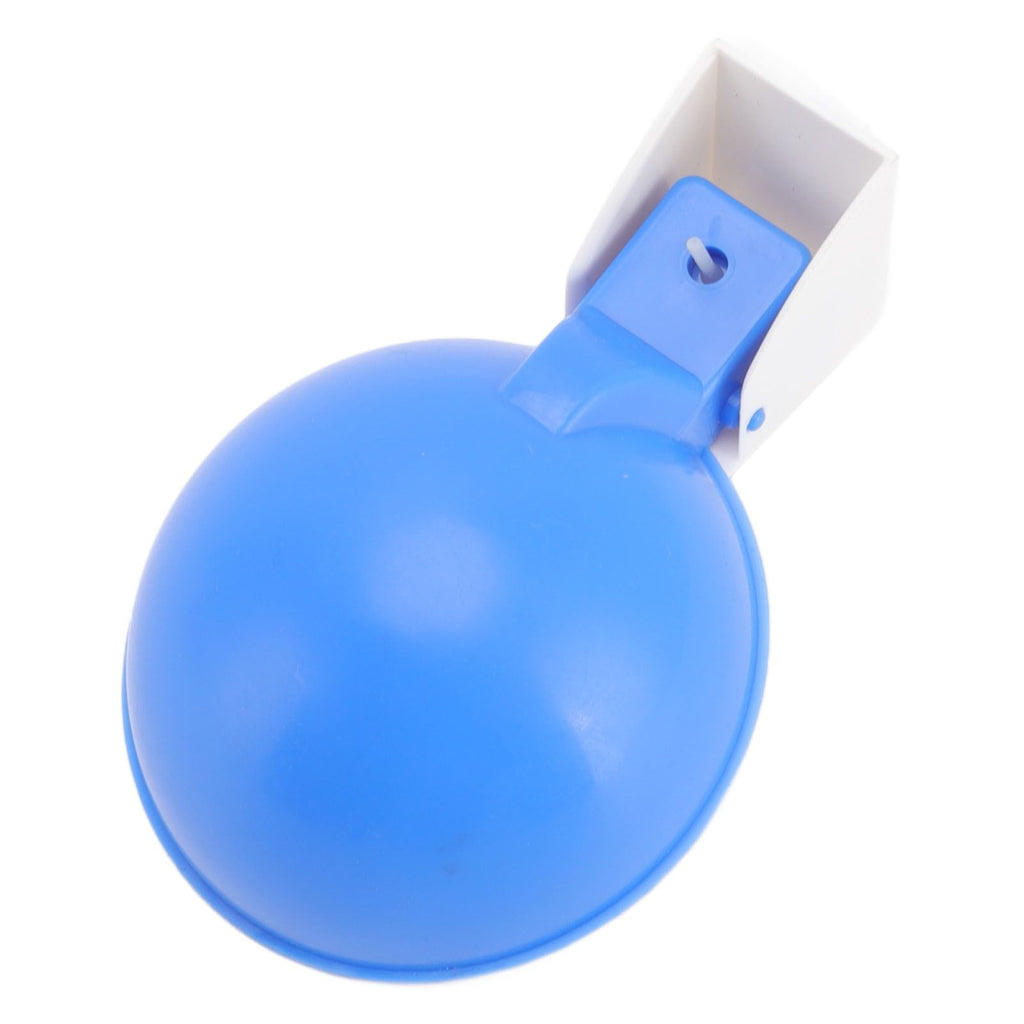 10PCS G1/8 Male Thread Chicken Waterer Cup Thicken Automatic Poultry Water Feeding Equipment for Quails Birds Blue