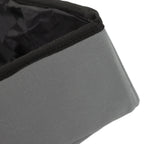Collapsible Cat Litter Box Cloth Waterproof Outdoor Portable Cat Litter Box for Travel S Grey
