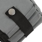 Collapsible Cat Litter Box Cloth Waterproof Outdoor Portable Cat Litter Box for Travel S Grey