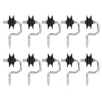 10 Pack Field Electronic Fence Front End Accessories Self Tapping Insulators Screw In Corner Insulators Fixed to Stake Wiring