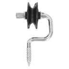 10 Pack Field Electronic Fence Front End Accessories Self Tapping Insulators Screw In Corner Insulators Fixed to Stake Wiring