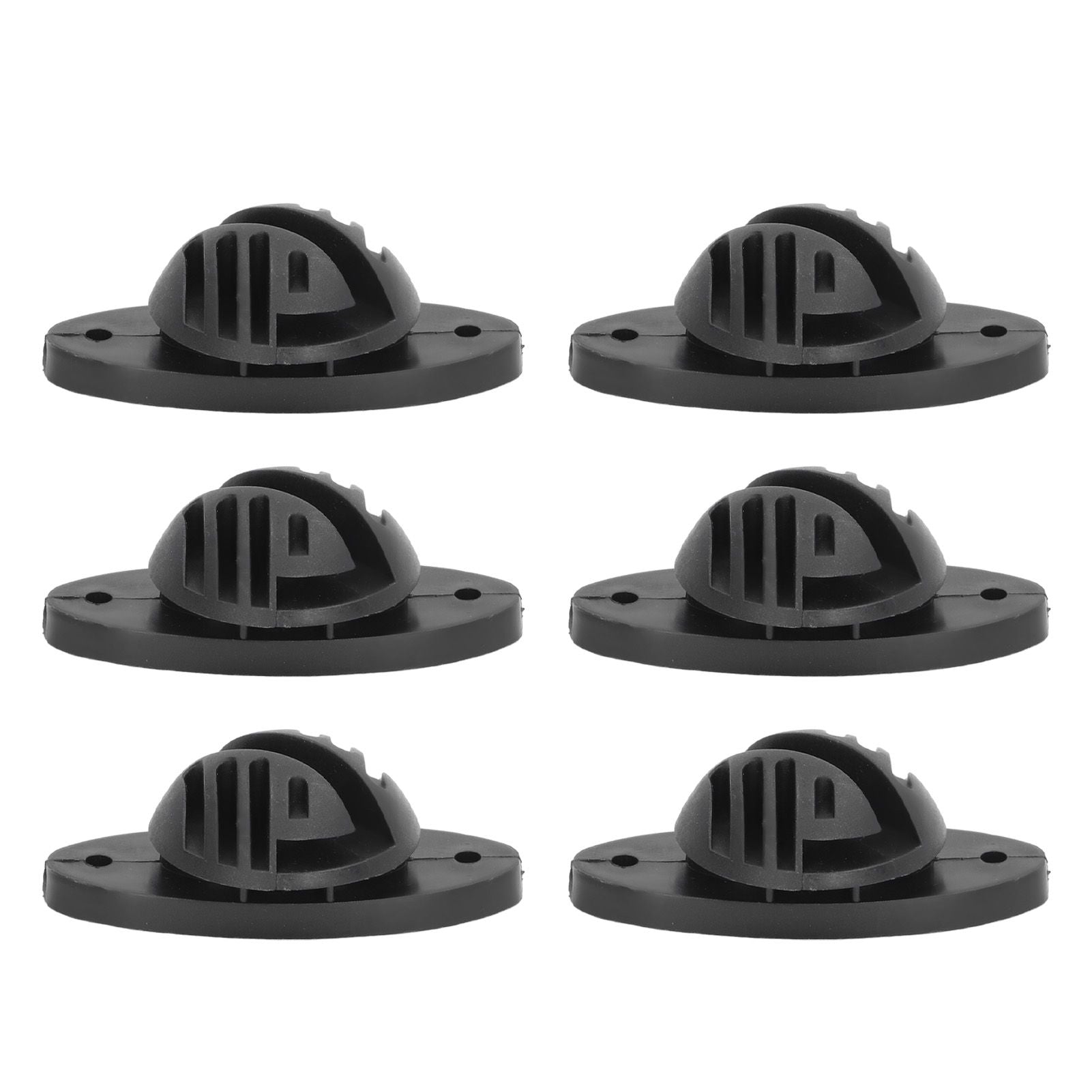 100 PCS Electric Fence Insulator Intermediate Bearing Rod Hemispherical Insulator Fence Front End System Accessories Withstand 15KV