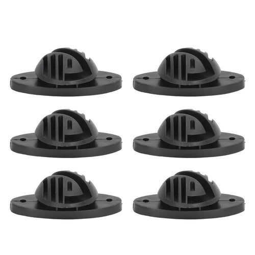 100 PCS Electric Fence Insulator Intermediate Bearing Rod Hemispherical Insulator Fence Front End System Accessories Withstand 15KV