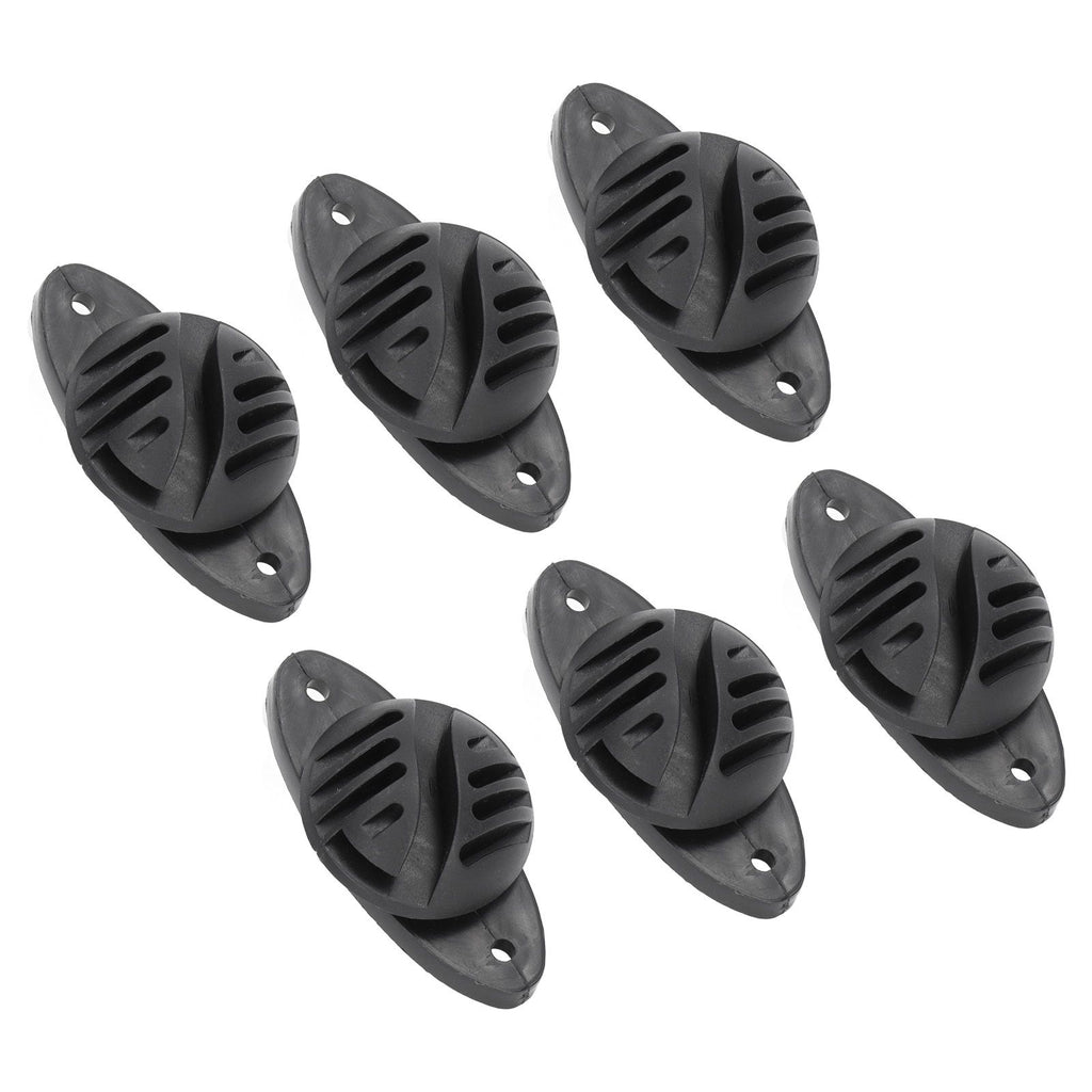 100 PCS Electric Fence Insulator Intermediate Bearing Rod Hemispherical Insulator Fence Front End System Accessories Withstand 15KV