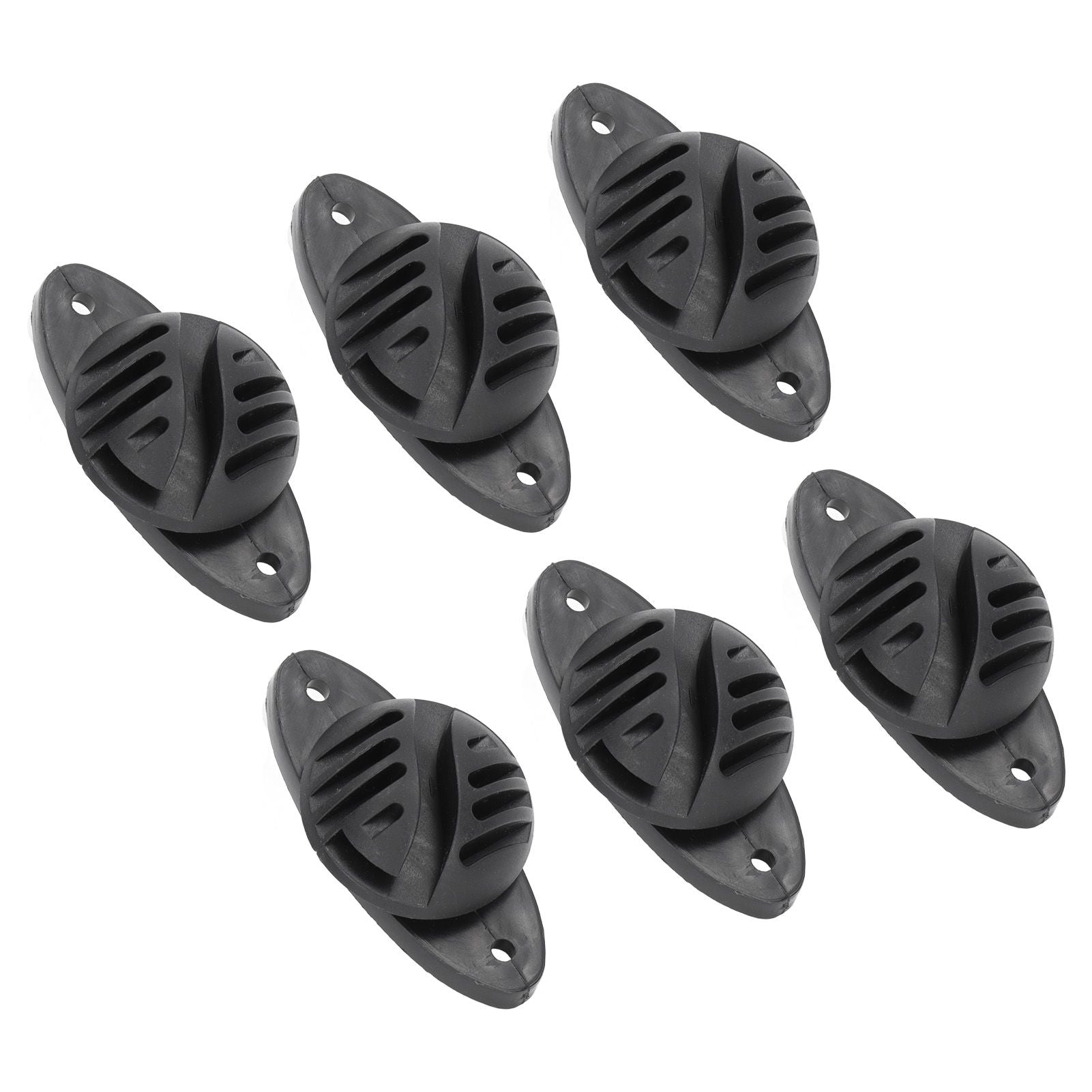 100 PCS Electric Fence Insulator Intermediate Bearing Rod Hemispherical Insulator Fence Front End System Accessories Withstand 15KV