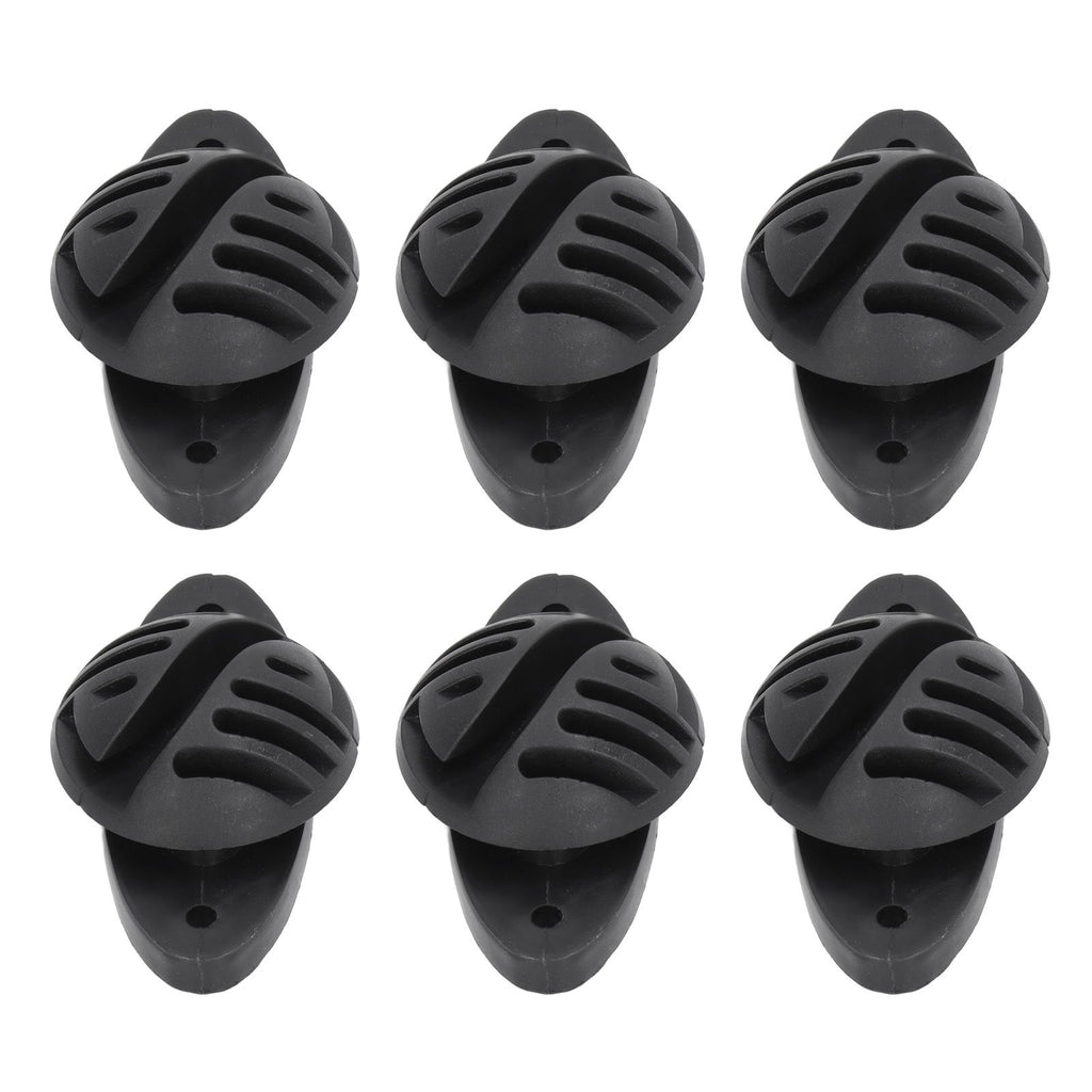 100 PCS Electric Fence Insulator Intermediate Bearing Rod Hemispherical Insulator Fence Front End System Accessories Withstand 15KV