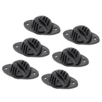 100 PCS Electric Fence Insulator Intermediate Bearing Rod Hemispherical Insulator Fence Front End System Accessories Withstand 15KV