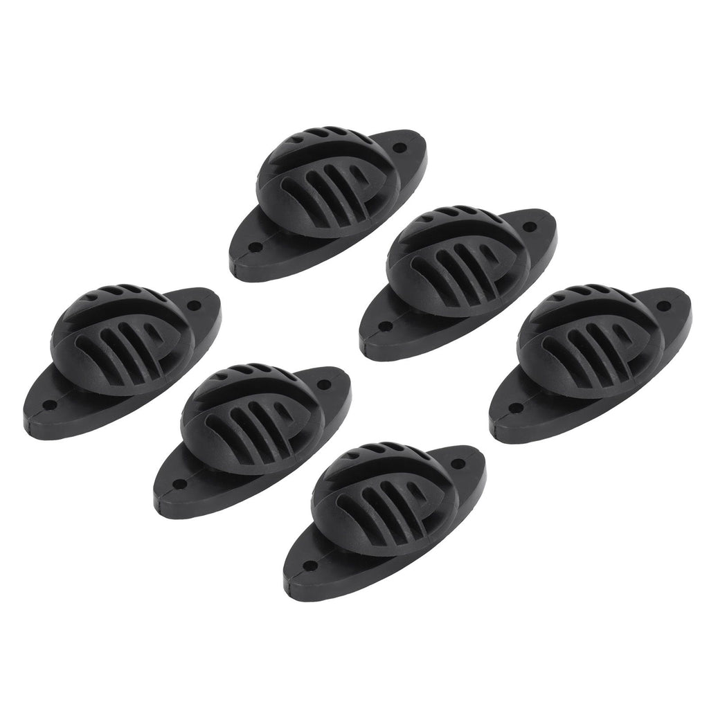 100 PCS Electric Fence Insulator Intermediate Bearing Rod Hemispherical Insulator Fence Front End System Accessories Withstand 15KV
