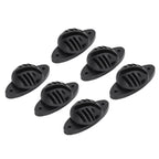 100 PCS Electric Fence Insulator Intermediate Bearing Rod Hemispherical Insulator Fence Front End System Accessories Withstand 15KV