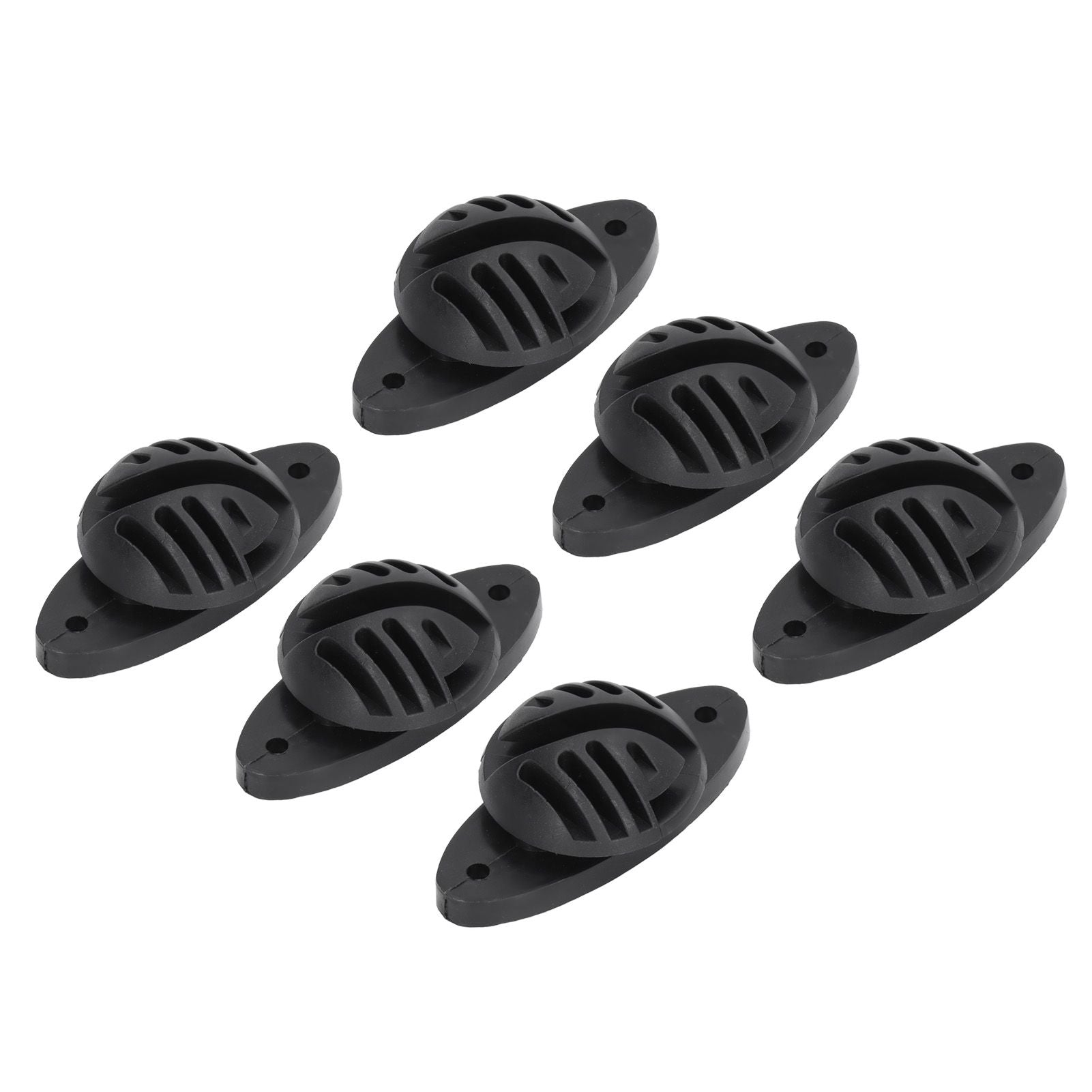100 PCS Electric Fence Insulator Intermediate Bearing Rod Hemispherical Insulator Fence Front End System Accessories Withstand 15KV
