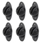 100 PCS Electric Fence Insulator Intermediate Bearing Rod Hemispherical Insulator Fence Front End System Accessories Withstand 15KV