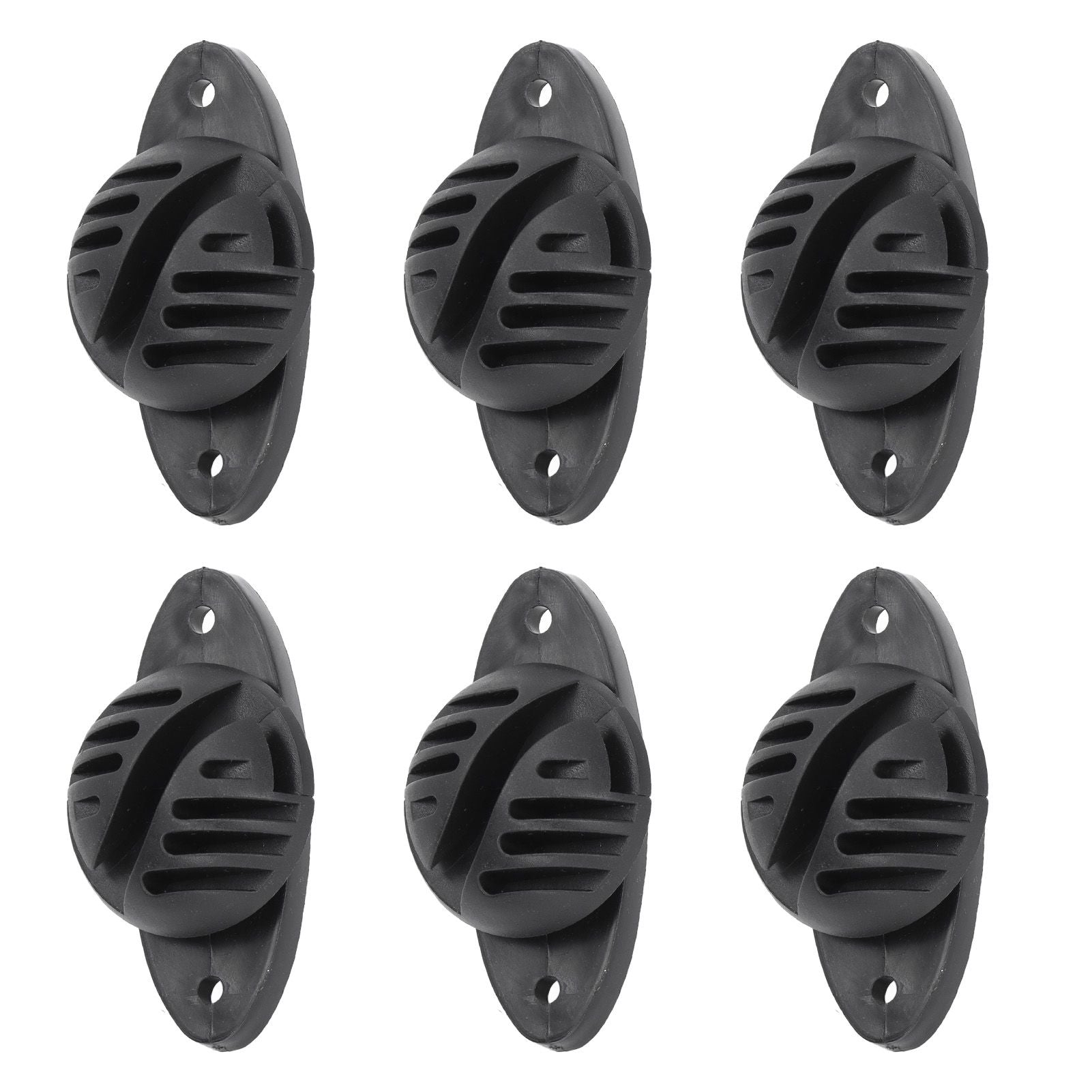 100 PCS Electric Fence Insulator Intermediate Bearing Rod Hemispherical Insulator Fence Front End System Accessories Withstand 15KV