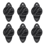 100 PCS Electric Fence Insulator Intermediate Bearing Rod Hemispherical Insulator Fence Front End System Accessories Withstand 15KV