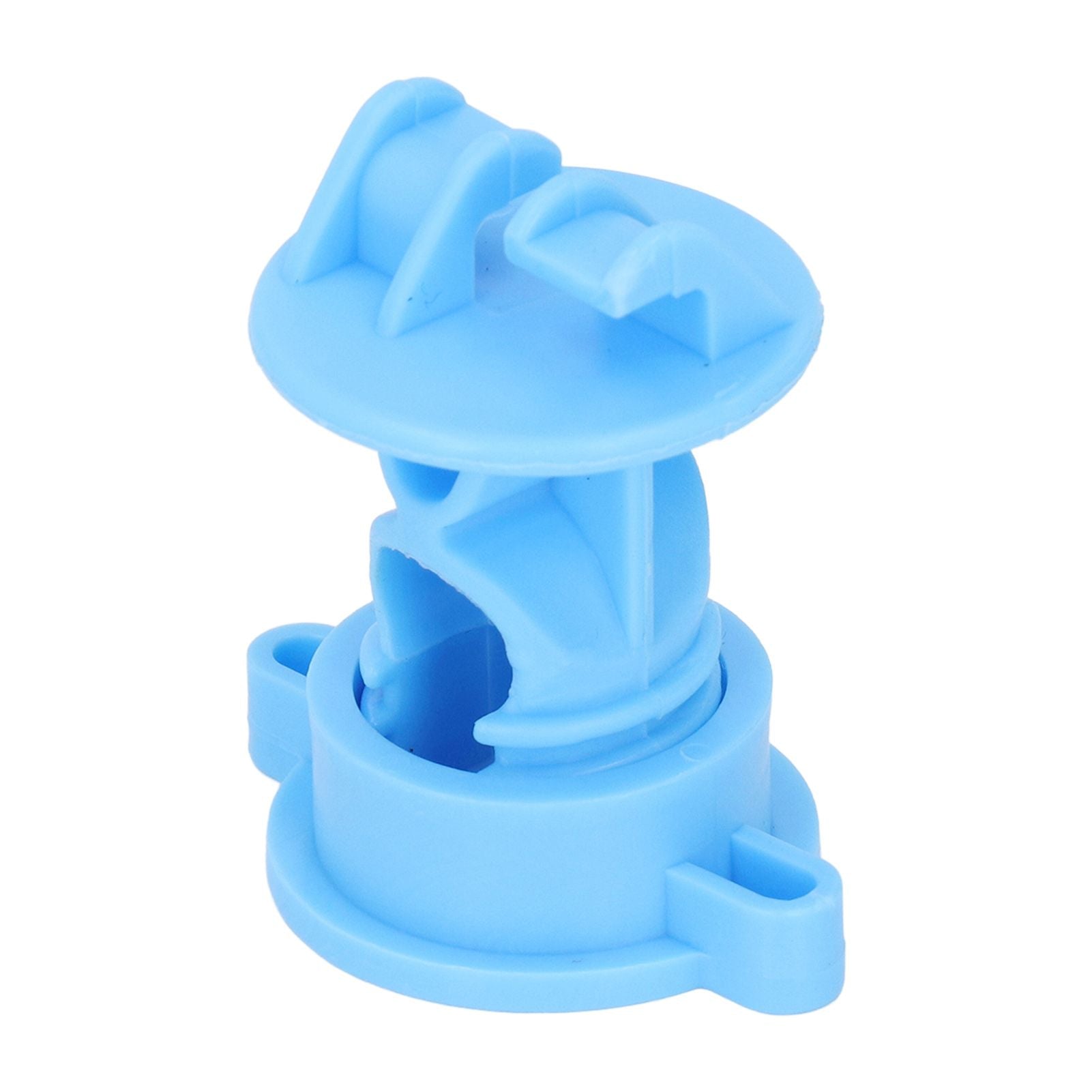 100pcs Insulator ABS 55mm Length 48mm Width Bolt Type Insulators for Electric Fence Agricultural Garden Blue