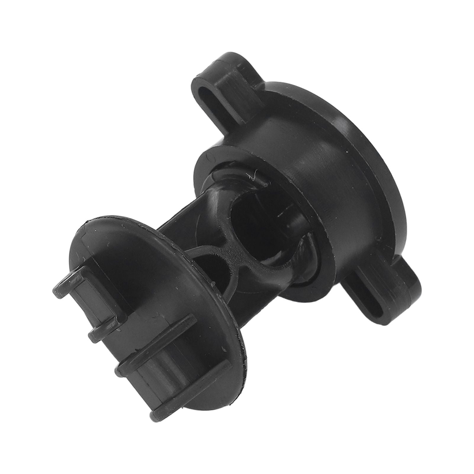 100pcs Insulator ABS 55mm Length 48mm Width Bolt Type Insulators for Electric Fence Agricultural Garden Black