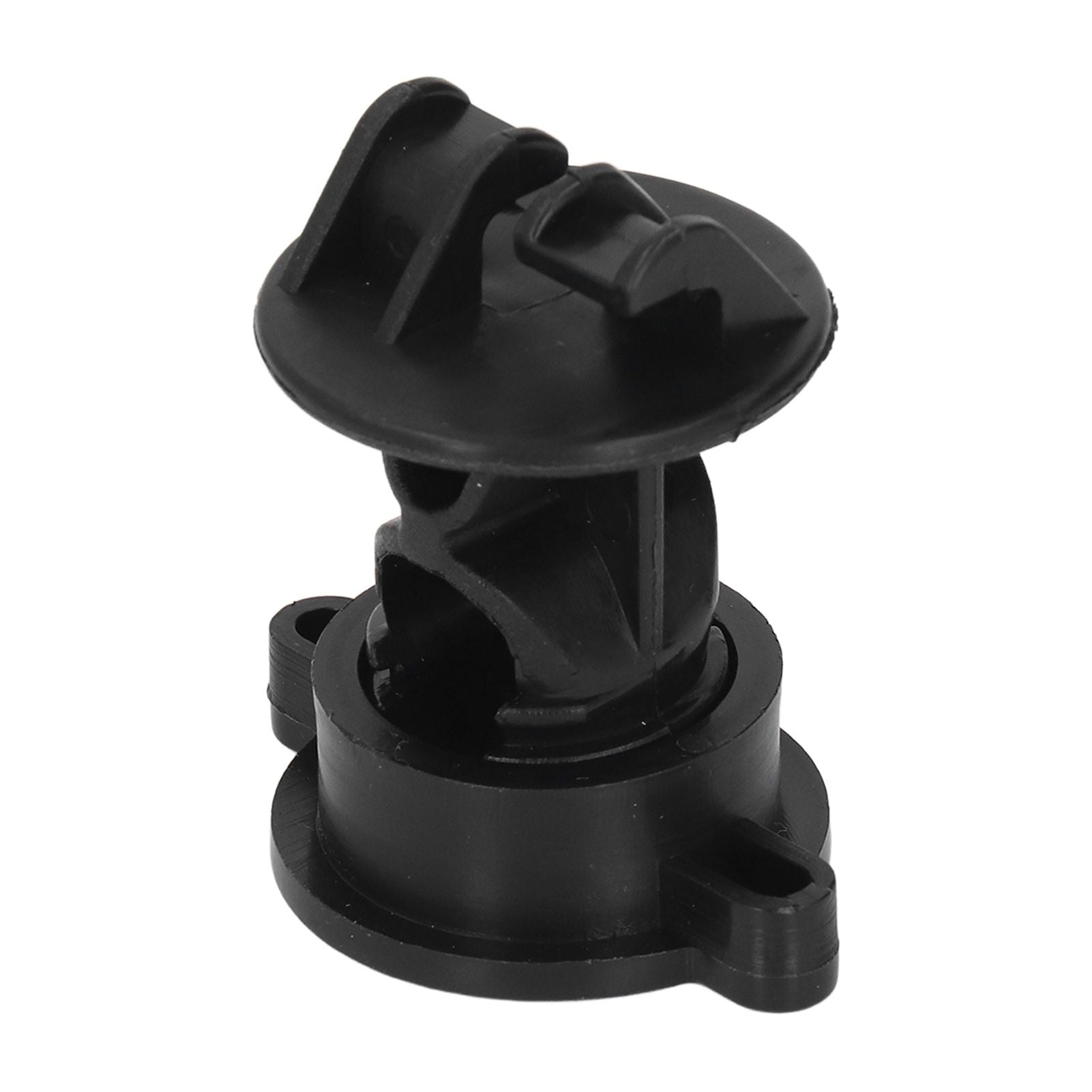 100pcs Insulator ABS 55mm Length 48mm Width Bolt Type Insulators for Electric Fence Agricultural Garden Black