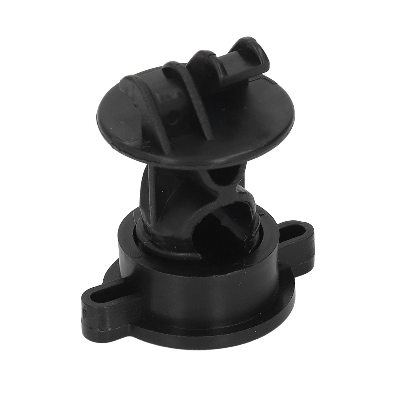 100pcs Insulator ABS 55mm Length 48mm Width Bolt Type Insulators for Electric Fence Agricultural Garden Black