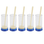 5Pcs Queen Bee Marking Cage Soft Safe Lightweight Queen Bee Marking Cage Bottle Marker for Gardening Potted Plants