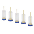5Pcs Queen Bee Marking Cage Soft Safe Lightweight Queen Bee Marking Cage Bottle Marker for Gardening Potted Plants