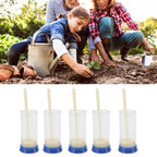 5Pcs Queen Bee Marking Cage Soft Safe Lightweight Queen Bee Marking Cage Bottle Marker for Gardening Potted Plants