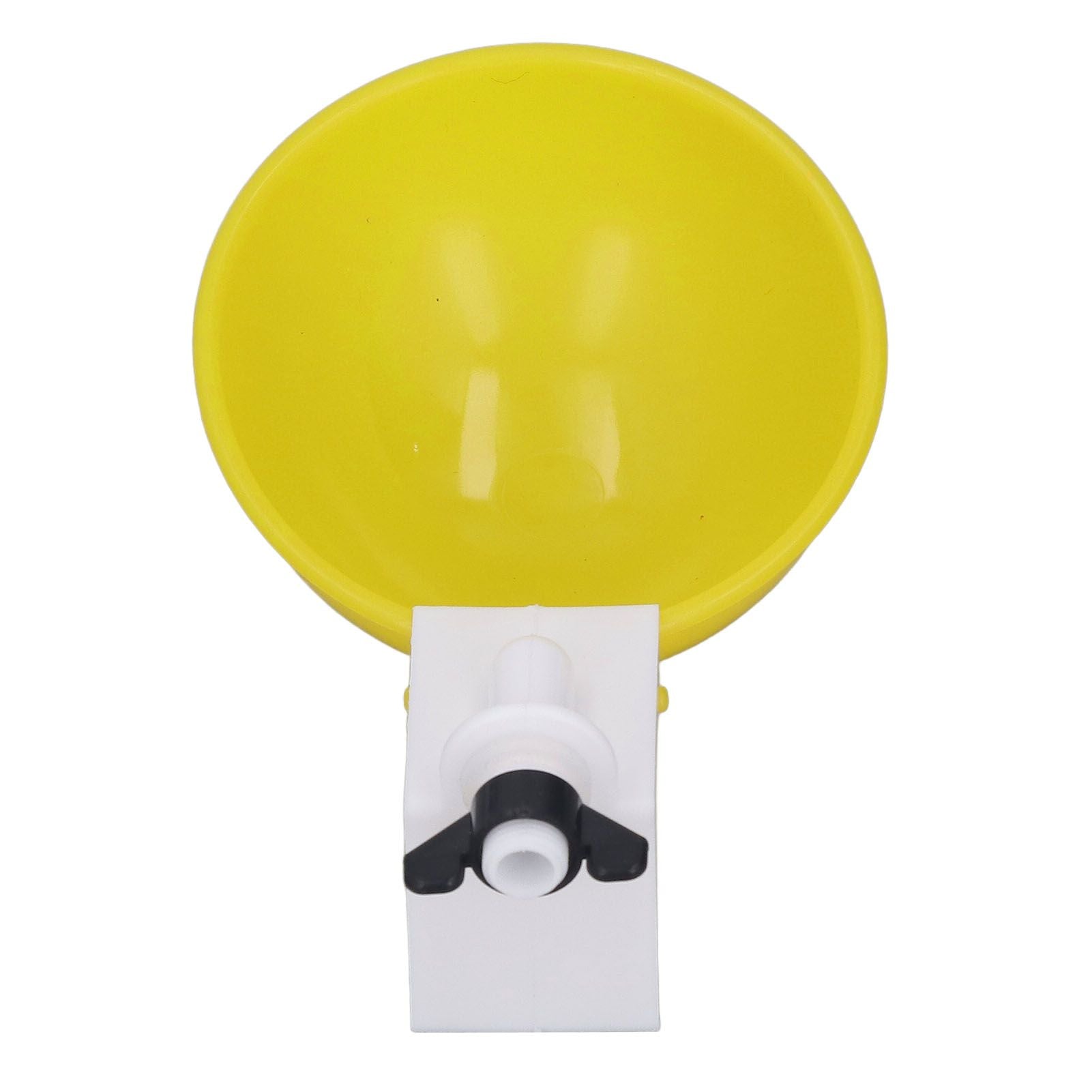 9pcs Chicken Water Cups Yellow Poultry Automatic Drinking Bowl Water Cups Feeder Waterer for Chicken Duck Goose Quail