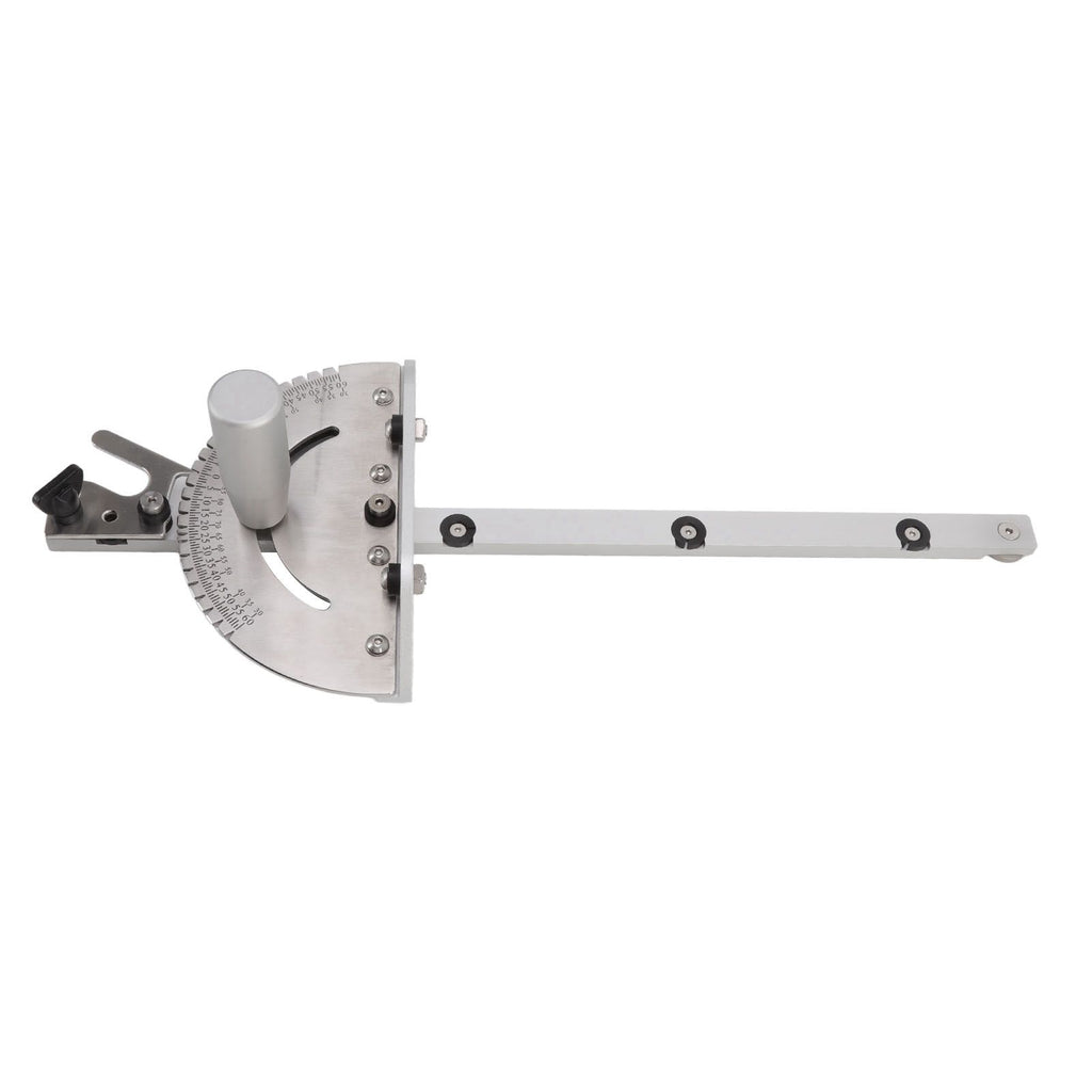 Miter Gauge Wear Resistant Aluminum High Accuracy Table Saw Miter Gauge for Woodworking