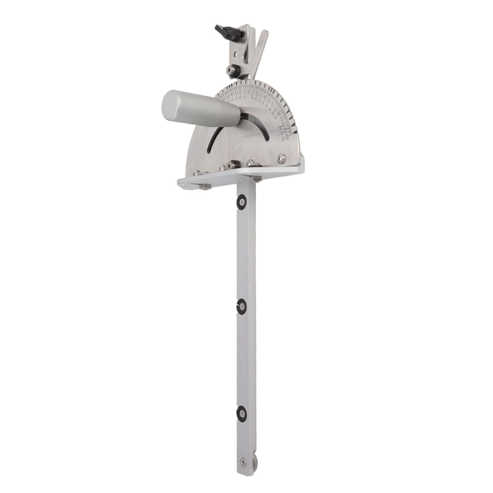 Miter Gauge Wear Resistant Aluminum High Accuracy Table Saw Miter Gauge for Woodworking