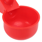 10 Set Chicken Waterer Cups Automatic Filling Prevent Leakage Pigeon Drinking Bowl for Ducks Birds G3/4