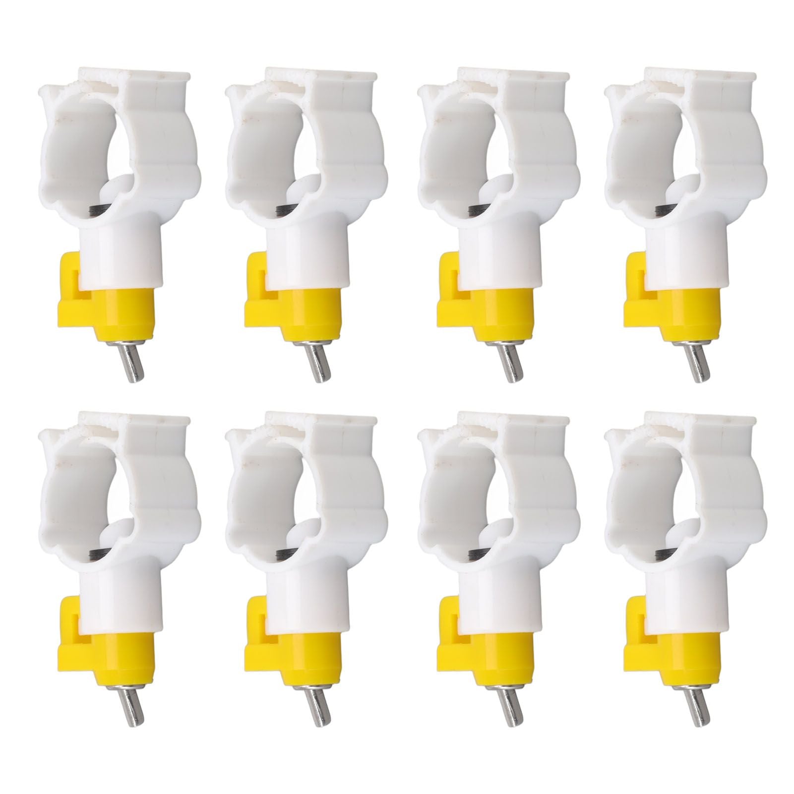 20pcs Chicken Water Nipples Thickened Ball Valve Automatic Drinking Nipples for Poultry