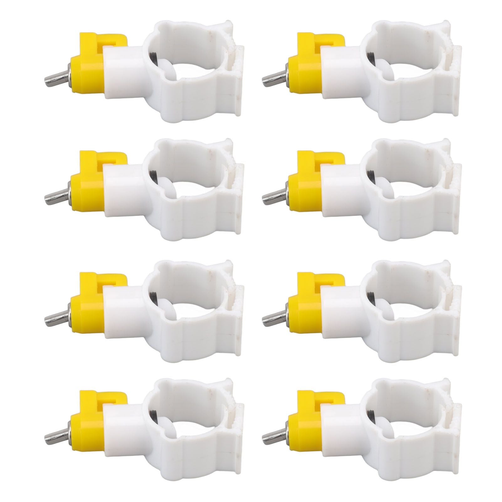 20pcs Chicken Water Nipples Thickened Ball Valve Automatic Drinking Nipples for Poultry