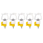 20pcs Chicken Water Nipples Thickened Ball Valve Automatic Drinking Nipples for Poultry