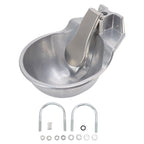 Automatic Livestock Drinking Bowl Aluminium Alloy Thickened Robust Drinking Sink for Cat Sheep Dog Cattle