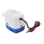 Auto Bilge Pump Impact Resistance Mini Multifunctional DC Submersible Pump with Float Switch 24V 1.6A 4A Fuse