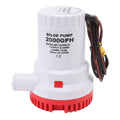 Bilge Pump Silent Boat Submersible DC Micro Drain Marine Sewage for Pond Pool 2000 GPH 12V
