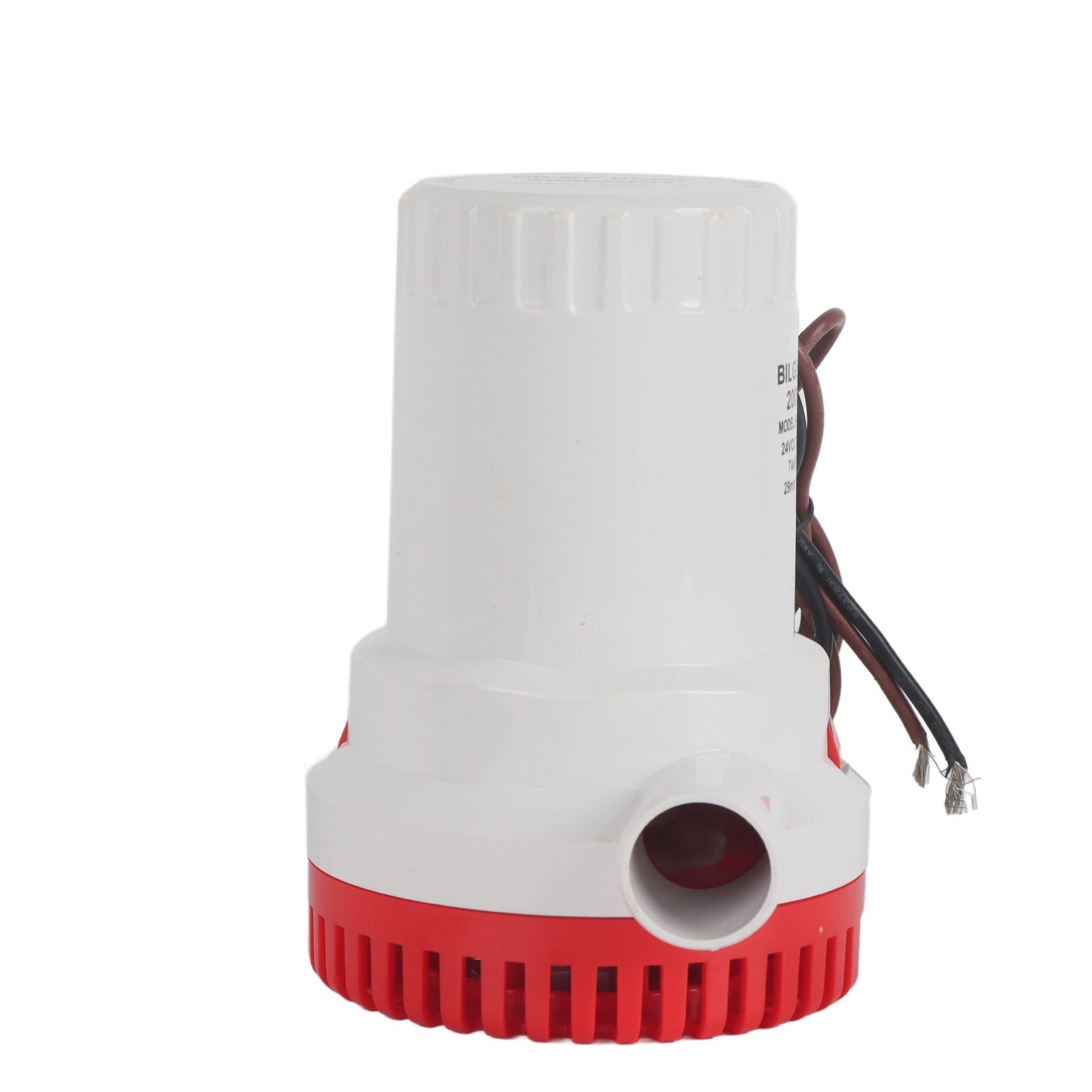 Bilge Pump Silent Boat Submersible DC Micro Drain Marine Sewage for Pond Pool 2000 GPH 24V