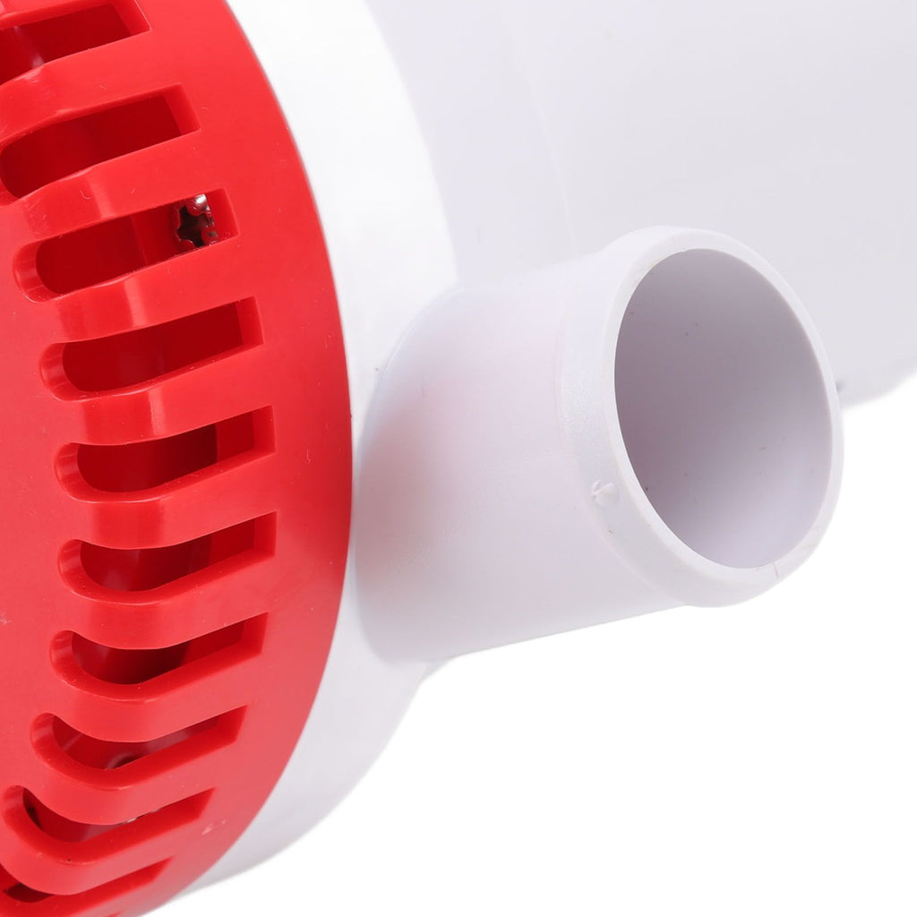 Bilge Pump Silent Boat Submersible DC Micro Drain Marine Sewage for Pond Pool 2000 GPH 24V