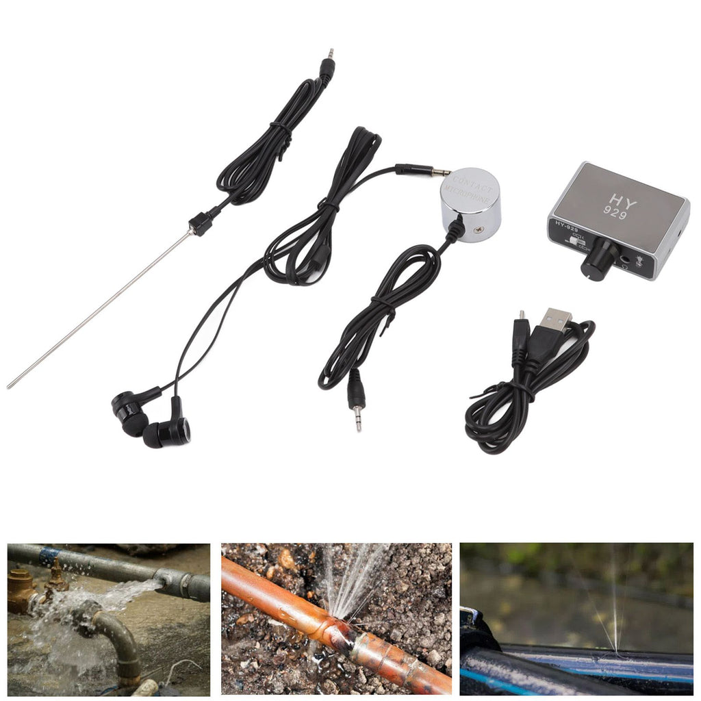 HY 929 Water Pipe Leakage Detector Water Pipeline Leak Detector Plumbing Engineering Leak Detection Device