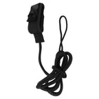 Surfboard Foot Rope Adjustable Ankle Cuffs Paddle Board Safety Lifeline Outdoor Accessories Black