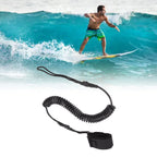 Elastic TPU Surfing Foot Rope High Strength Paddle Board Traction Ankle Rope for Water Sports