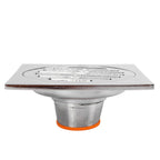 Odor Proof Floor Drain Copper Stainless Steel Magnetic Levitation Floor Drain Stainless Steel Large Displacement Shower Floor Drain