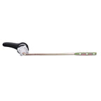 Side Mount Toilet Handle Zinc Alloy Black Toilet Flush Handle Replacement for Home Bathroom