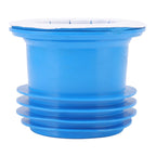 Toilet Sealing Ring Odor Resistant Leakproof Multifunctional Rubber Toilet Gasket Ring Blue