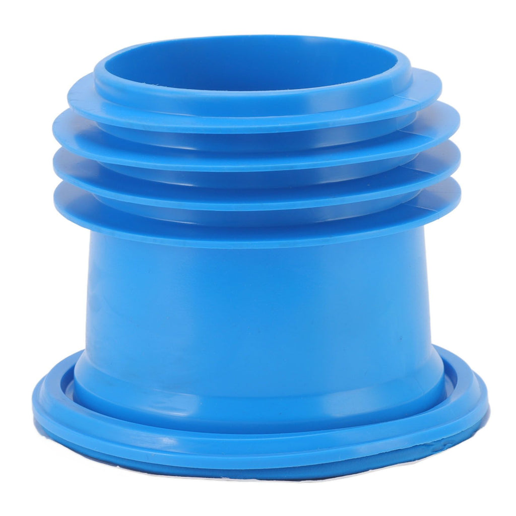 Toilet Sealing Ring Odor Resistant Leakproof Multifunctional Rubber Toilet Gasket Ring Blue