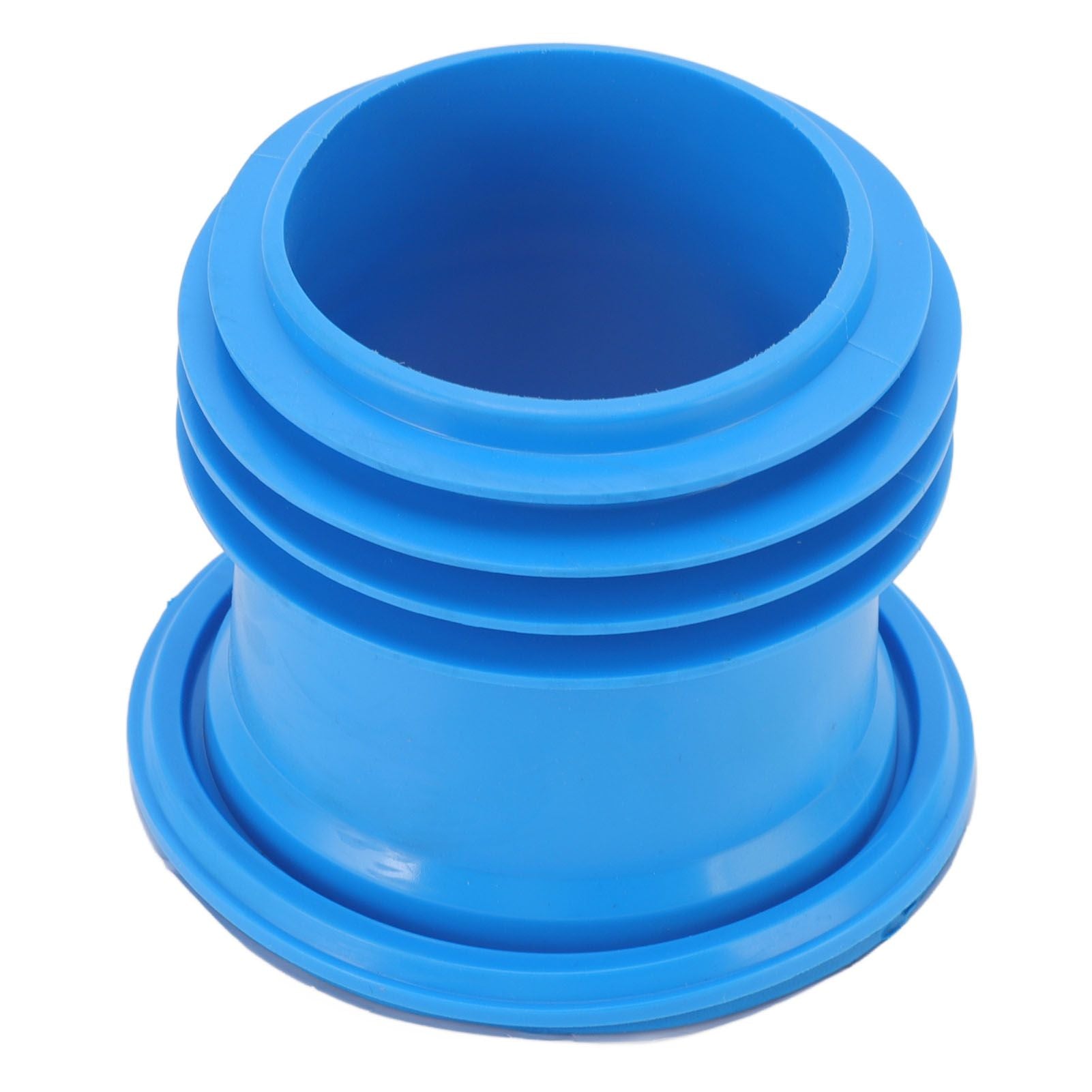 Toilet Sealing Ring Odor Resistant Leakproof Multifunctional Rubber Toilet Gasket Ring Blue
