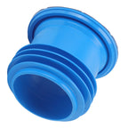 Toilet Sealing Ring Odor Resistant Leakproof Multifunctional Rubber Toilet Gasket Ring Blue