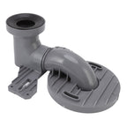 Toilet Shifter Thickened PP Corrosion Resistance Rubber Sealing Ring Siphon Toilet Sewage Pipe Shifter