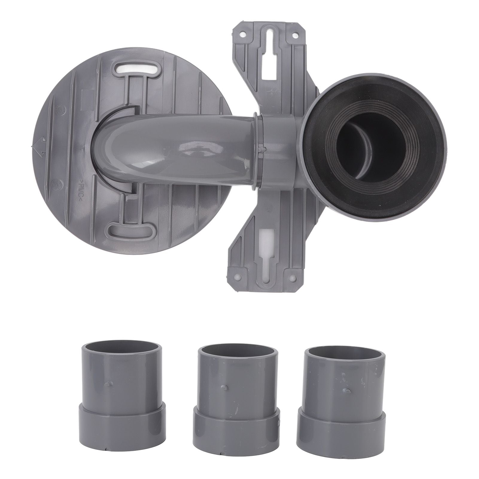Toilet Shifter Thickened PP Corrosion Resistance Rubber Sealing Ring Siphon Toilet Sewage Pipe Shifter